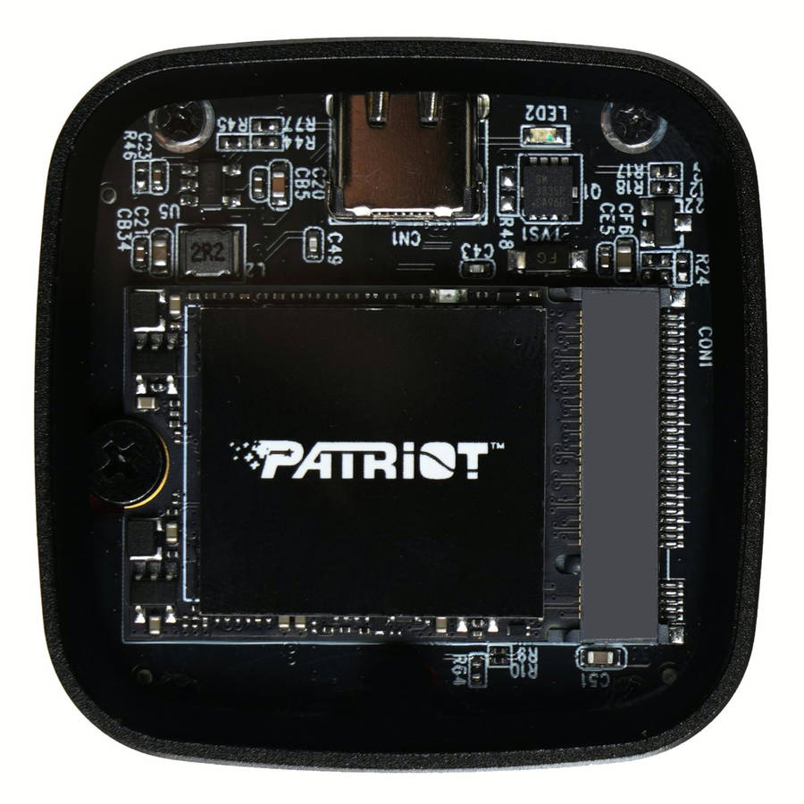 Patriot PDP31 500GB Type-C Portable SSD - Red / Black