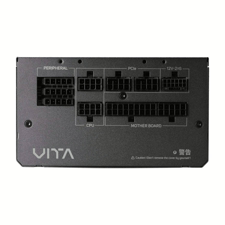 FSP VITA GM 1000W Gold Power SUpply - ATX 3.1, PCIe 5.1, 80 Plus Gold