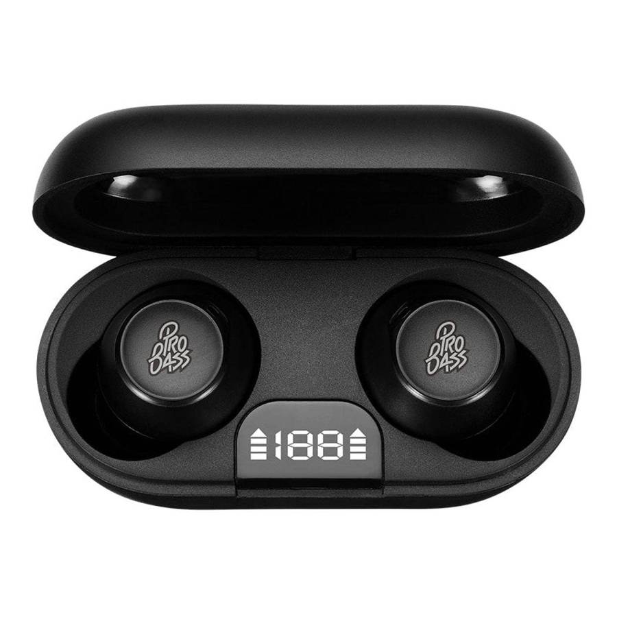 Pro Bass Nova Series TWS Earphone Black