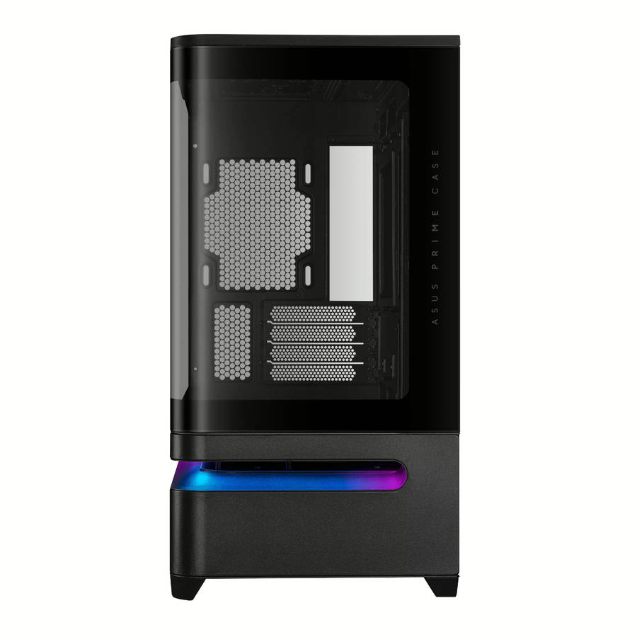 Asus Prime AP202 Curved Tempered Glass Micro-ATX Chassis ? Black