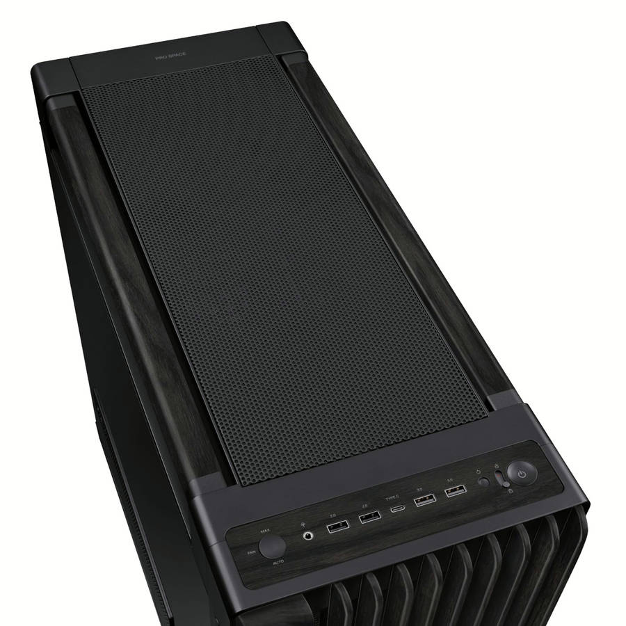 Asus ProArt PA602 Wood Edition Mid Tower ATX Chassis - Black