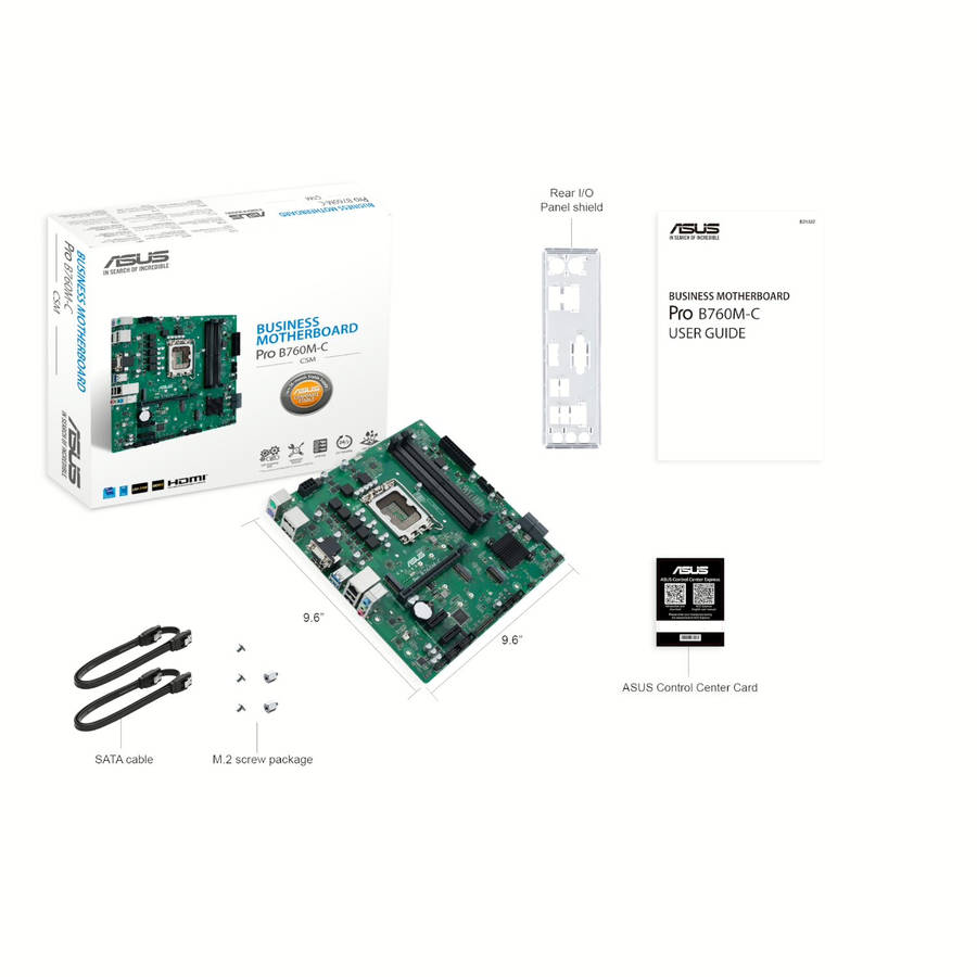ASUS PRO B760M C CSM LGA 1700 M-ATX Motherboard