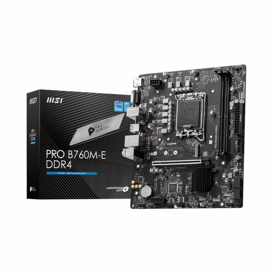 MSI LGA1700 PRO B760M-E  DDR4
