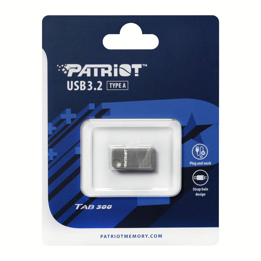 Patriot TAB300 Dark Shadow 128GB USB 3.2 Gen1 Flash Drive