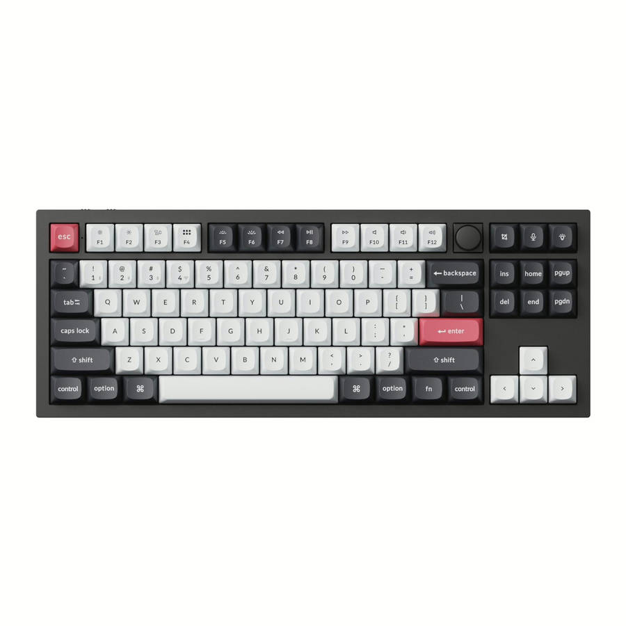 Keychron Q3 HE QMK 80% Wireless Custom Mechanical Keyboard (Nebula Switch) ? Carbon Black