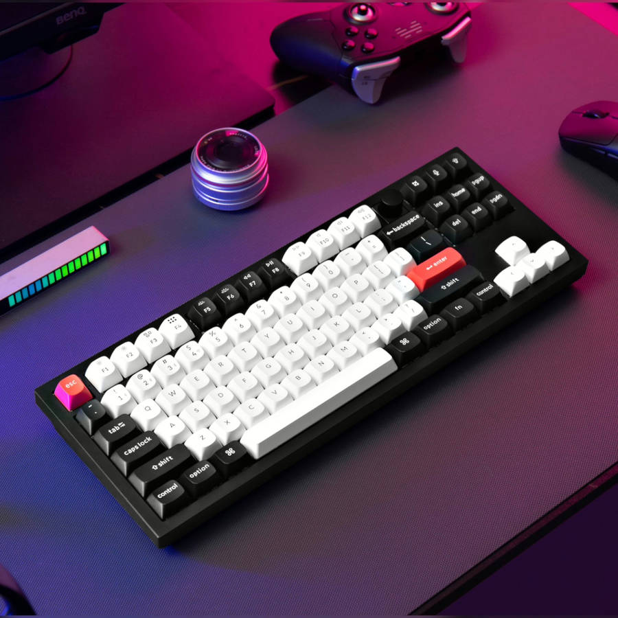 Keychron Q3 HE QMK 80% Wireless Custom Mechanical Keyboard (Nebula Switch) ? Carbon Black