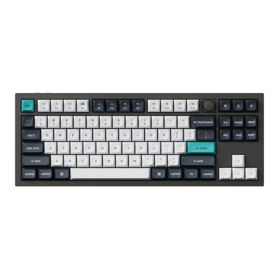 Keychron Q3 Max 80% Full Assembled Knob Red Switch Hot-Swap Gateron Jupiter RGB Wireless Keyboard...