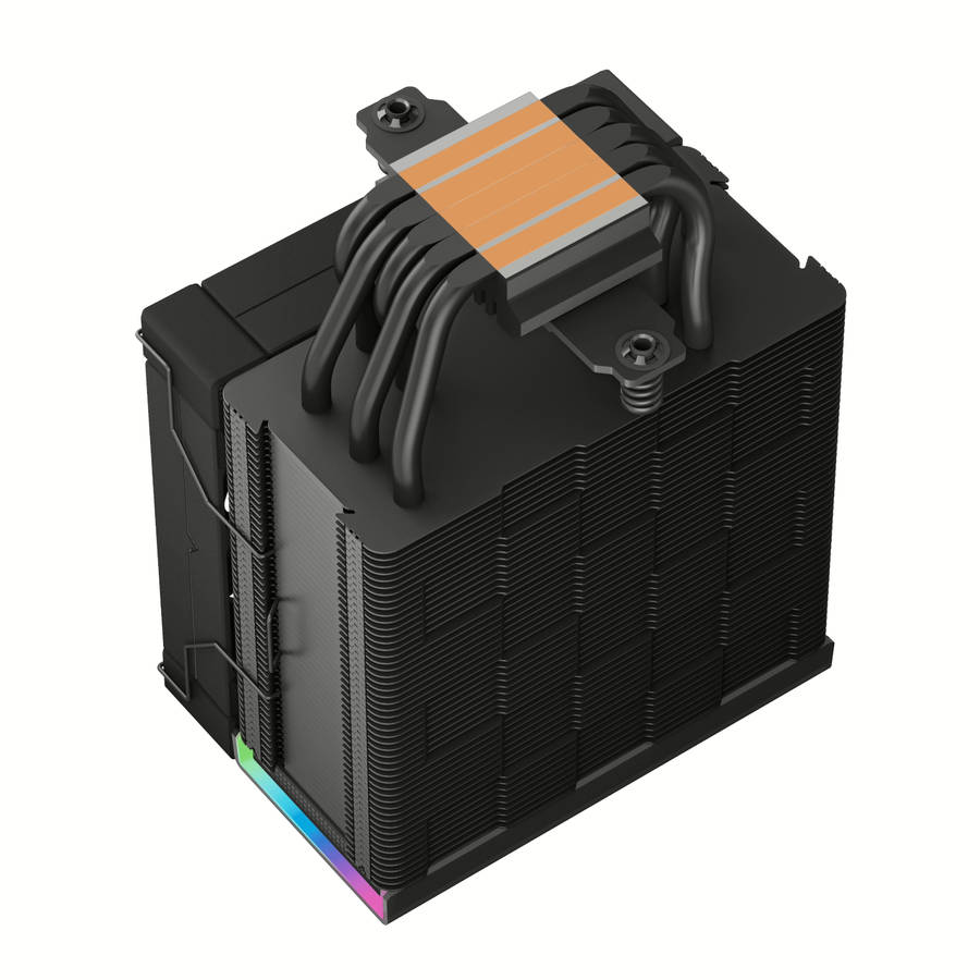 DeepCool AK500S Digital 120mm Air CPU Cooler - Black