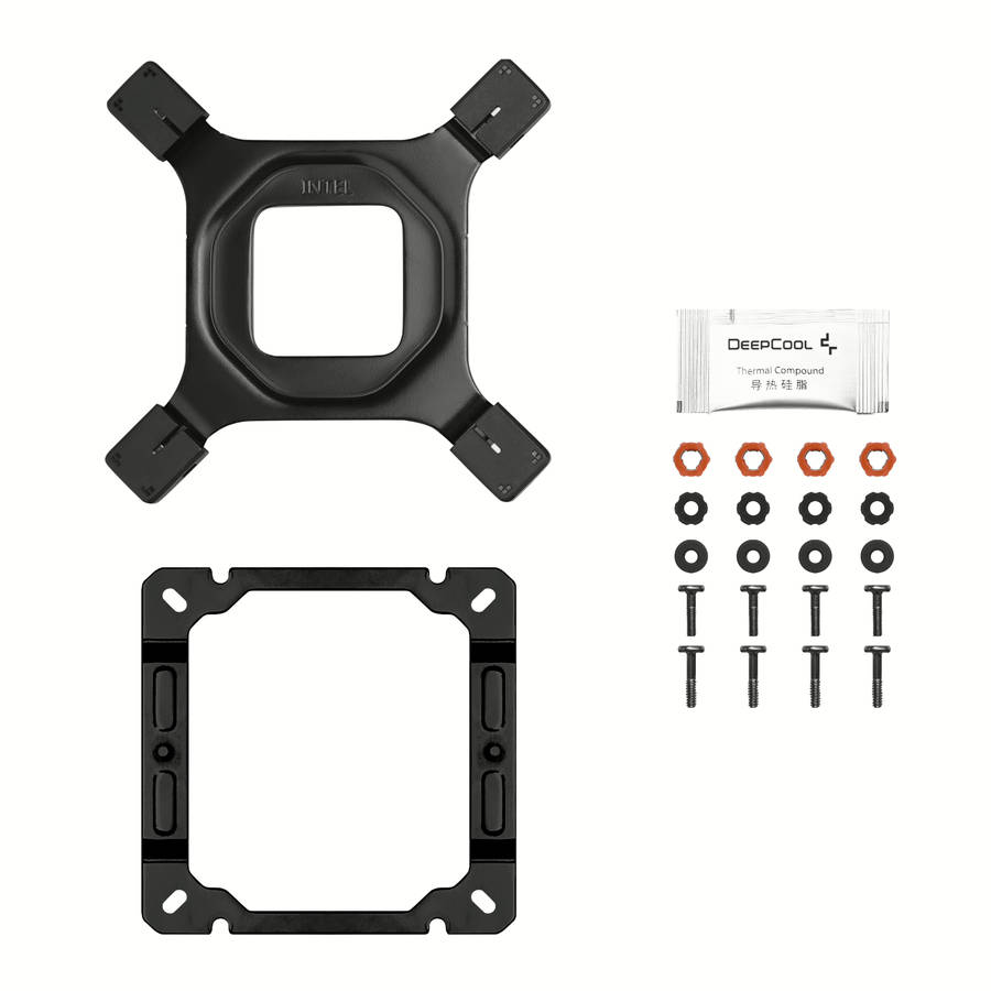 DeepCool AK500S Digital 120mm Air CPU Cooler - Black