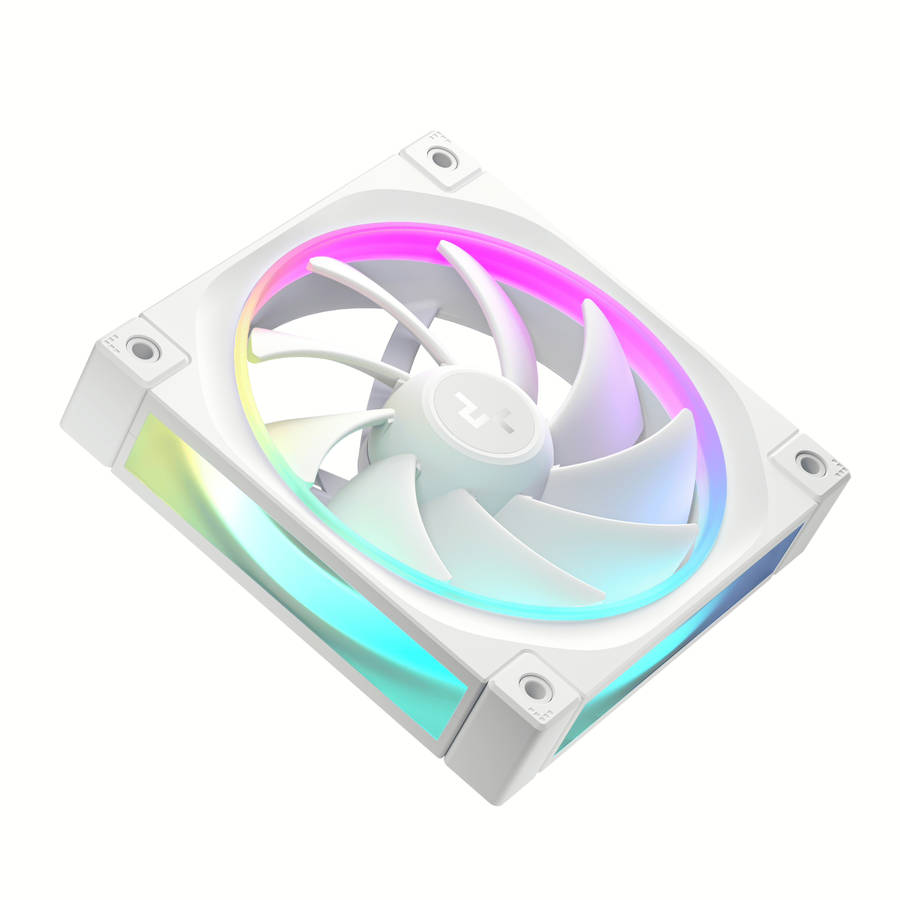 DeepCool FL12 3-in-1 ARGB 120mm Fan 3 Pack - White