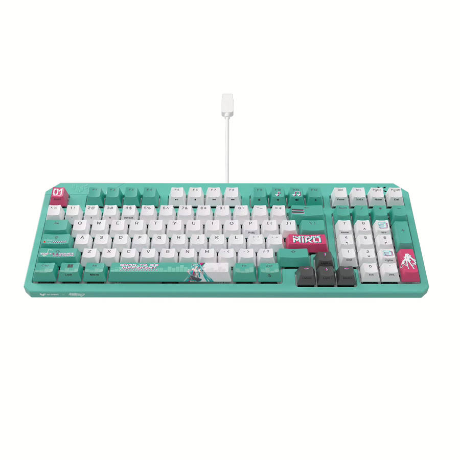 Asus TUF Gaming K3 Gen II Gaming Keyboard Hatsune Miku Edition