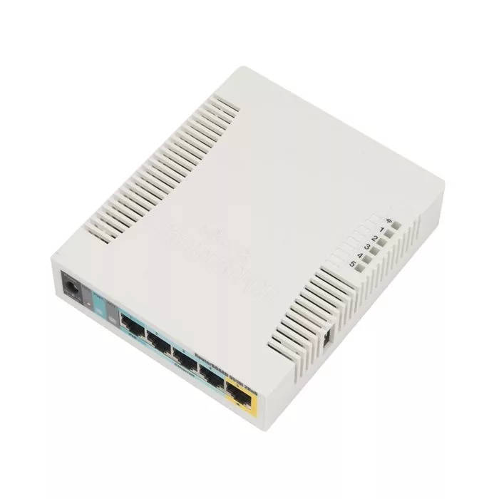 Mikrotik 2.4GHz 2.5dBi 5 Port Ethernet WiFi Router | RB951Ui-2HnD