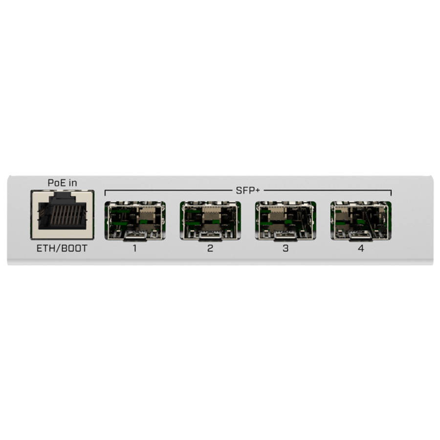 MikroTik Cloud Router Switch 4 Port SFP+ with PoE Input