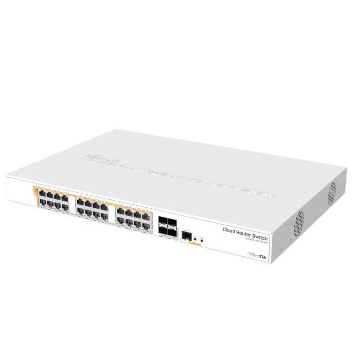 Mikrotik Cloud Router Switch 24 Port Gigabit PoE 4SFP+ 450W | CRS328-24P-4S+RM
