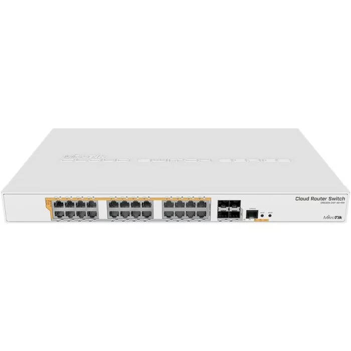 Mikrotik Cloud Router Switch 24 Port Gigabit PoE 4SFP+ 450W | CRS328-24P-4S+RM