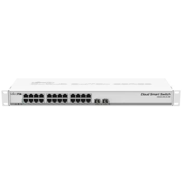 MikroTik SwOS Cloud 24-port Gigabit Switch