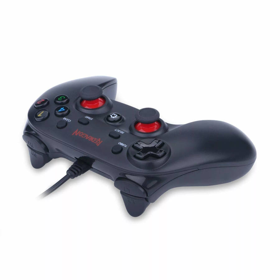 Redragon Saturn Wired X/D-input(Digital/Analog) PC Controller Black