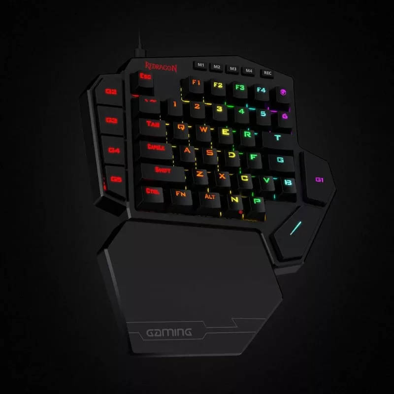 Redragon K585 DITI Elite Pro One-Handed RGB Wireless Mechanical Gaming Keyboard