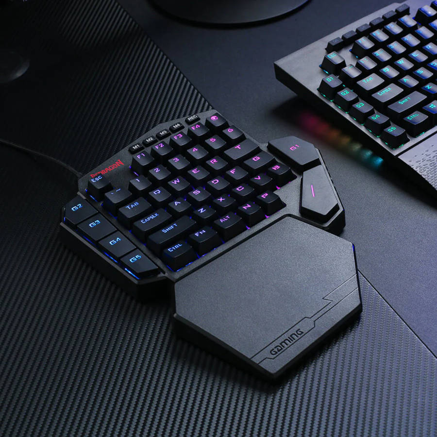 Redragon K585 DITI ELITE PRO RGB 40% Wireless Mechanical Gaming Keyboard - Blue Switches