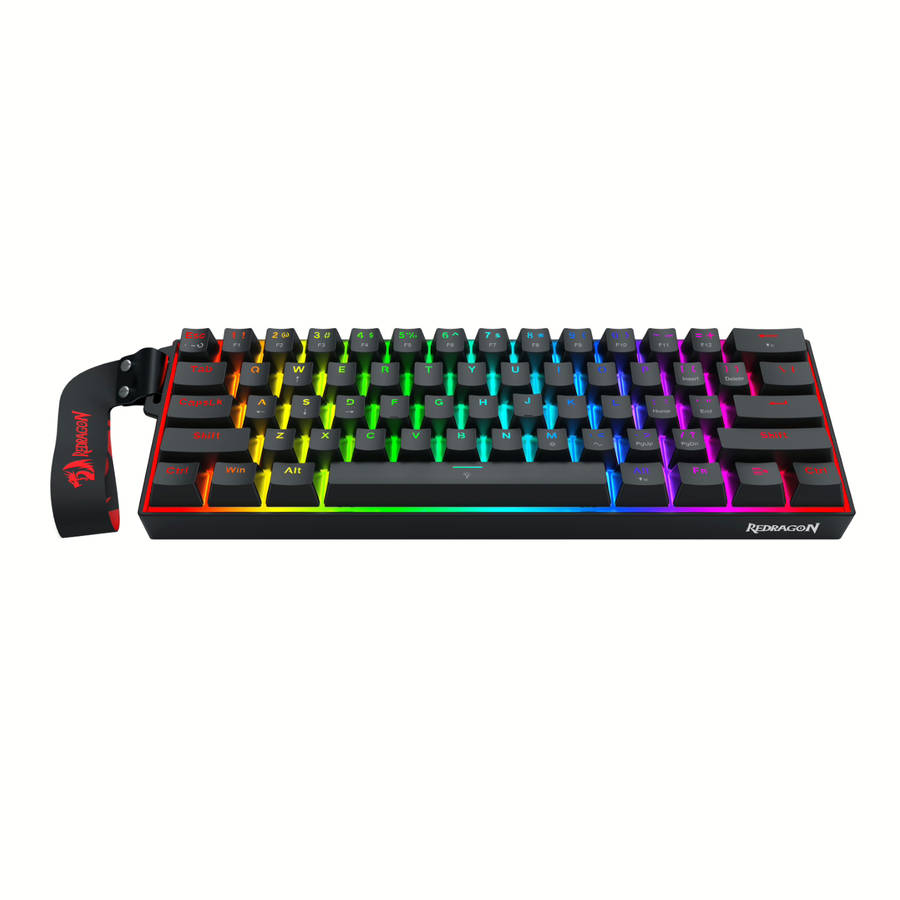 Redragon FIZZ Magnetic Plus 60% RGB Gaming Keyboard - Black