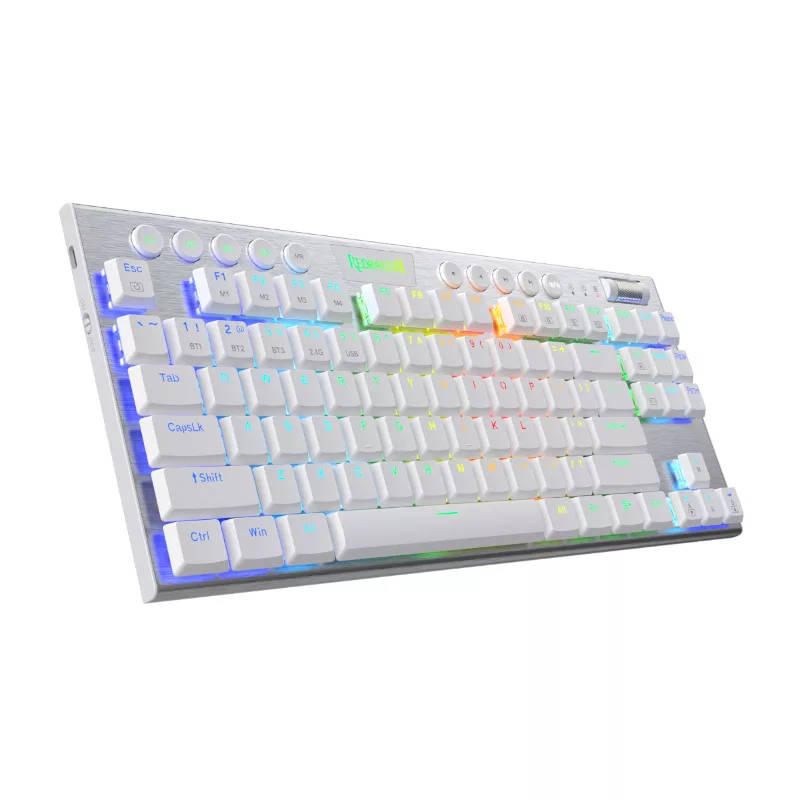 Redragon Horus Super Slim Aluminium Frame White