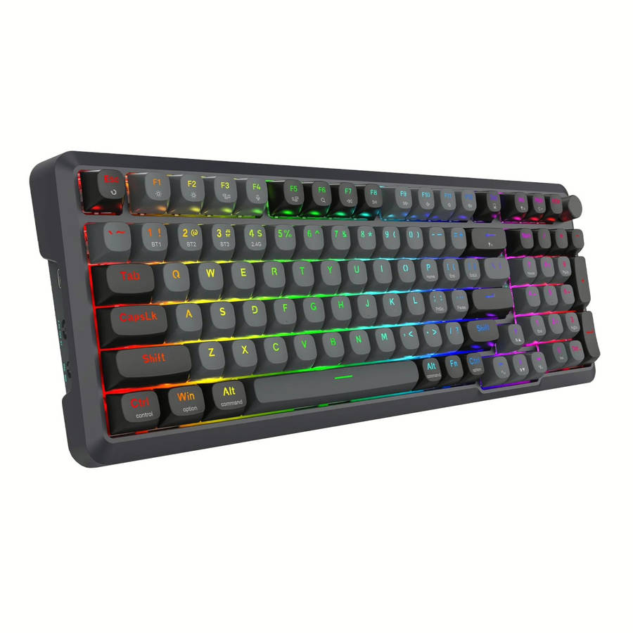 Redragon BREAGI PRO K688 98+1 Gasket Wireless Mechanical Keyboard (Triple Mode, RGB, Hot-Swappabl...