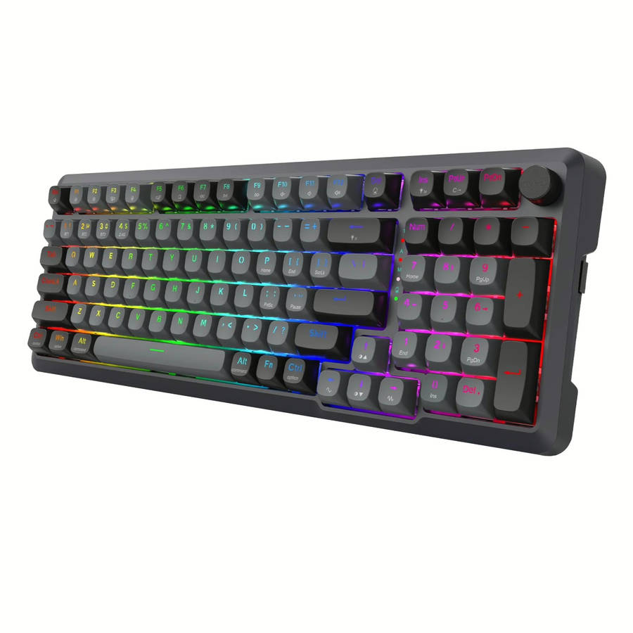 Redragon BREAGI PRO K688 98+1 Gasket Wireless Mechanical Keyboard (Triple Mode, RGB, Hot-Swappabl...