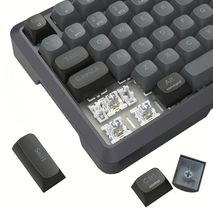Redragon BREAGI PRO K688 98+1 Gasket Wireless Mechanical Keyboard (Triple Mode, RGB, Hot-Swappabl...