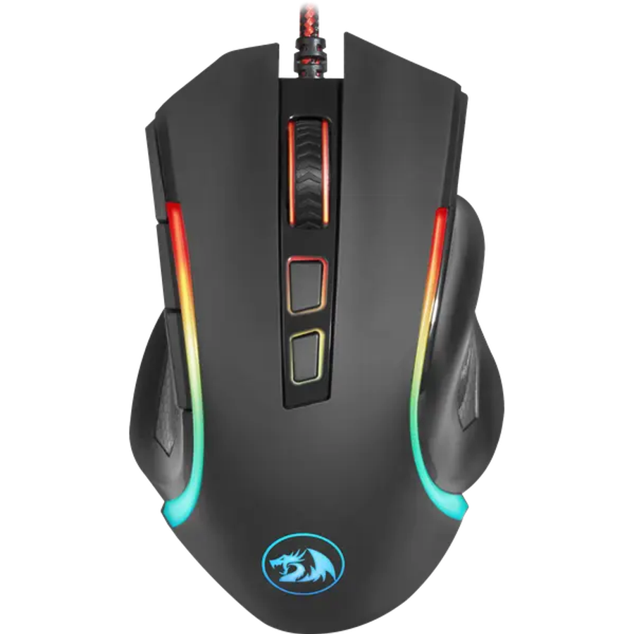 Redragon Griffin 7200DPI Gaming Mouse - Black