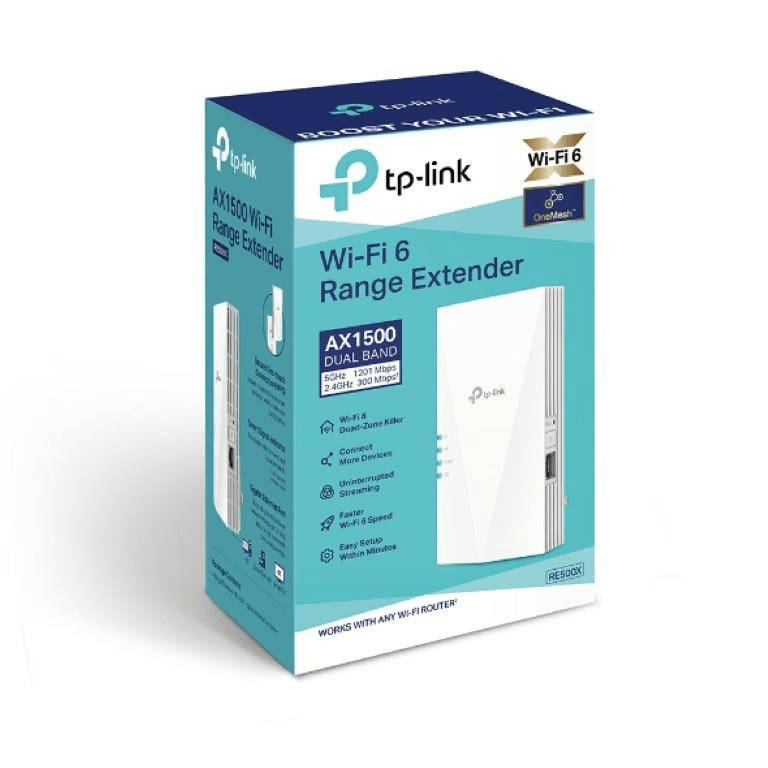 TP-Link RE500X AX1500 Wi-Fi Range Extender