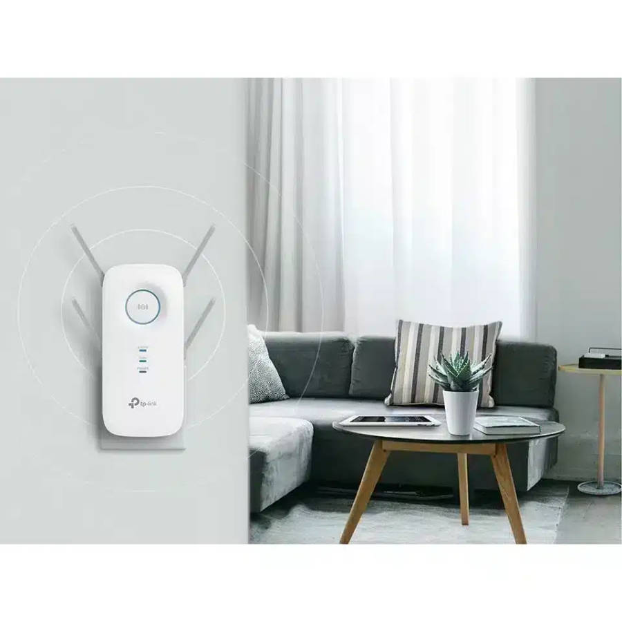 TP-Link RE650 AC2600 Wi-Fi 5 Range Extender White 10/100/1000 Mbits