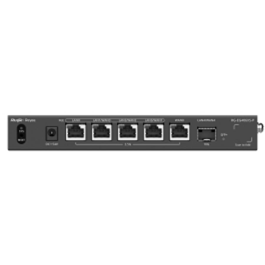 Reyee 5 Port 2.5G Multi-WAN 4 PoE 110W 400 User Cloud Router