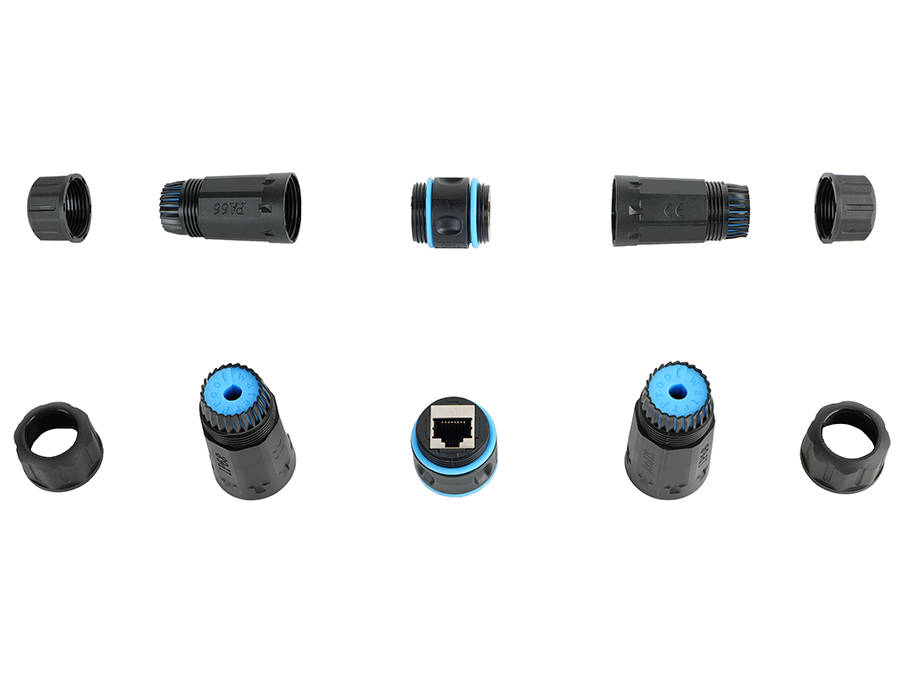 Linkbasic RJ45 Cat6 Outdoor Barrel Connector