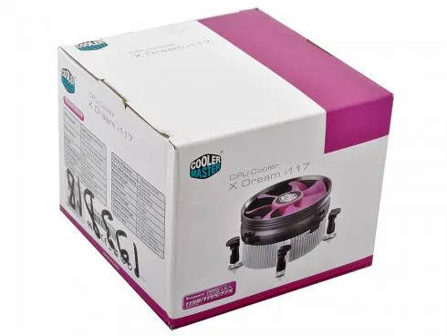 Cooler Master X Dream i117, Processor, Cooler, 9.5 cm, LGA 1151 (Socket H4), Intel Celeron, Intel...