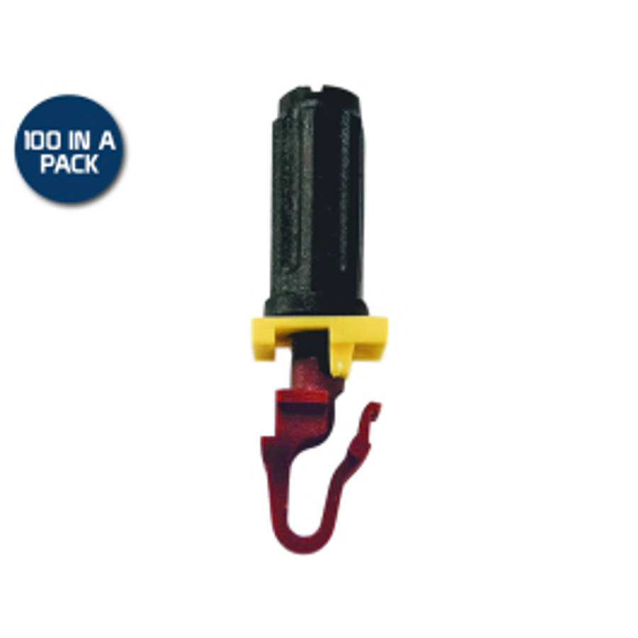 Rackstuds 2.2mm 100 Pack Red