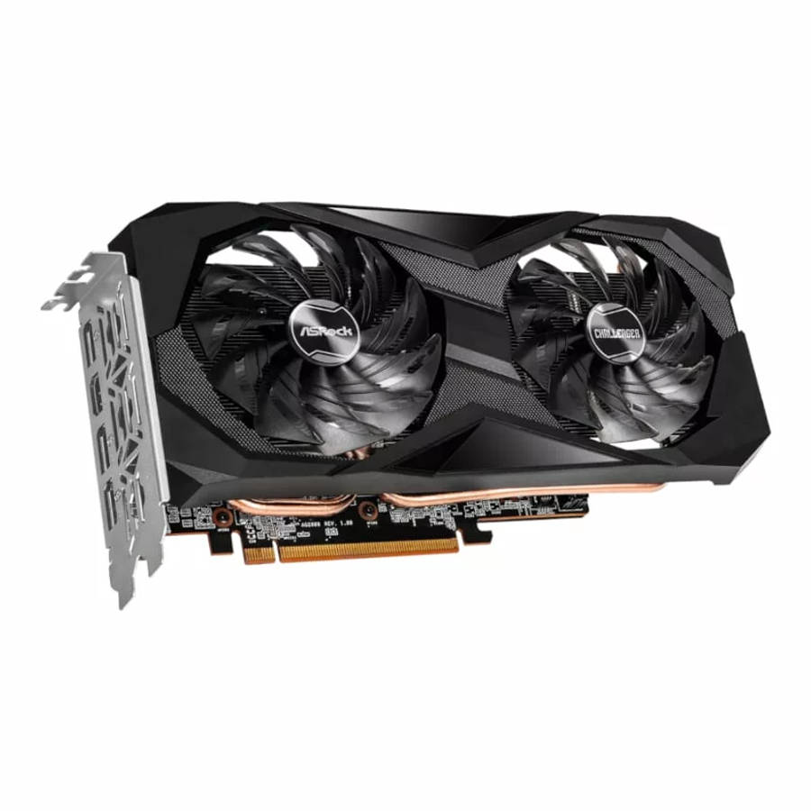 ASRock Radeon RX 7600 Challenger 8G OC 8GB GDDR6 Graphics Card