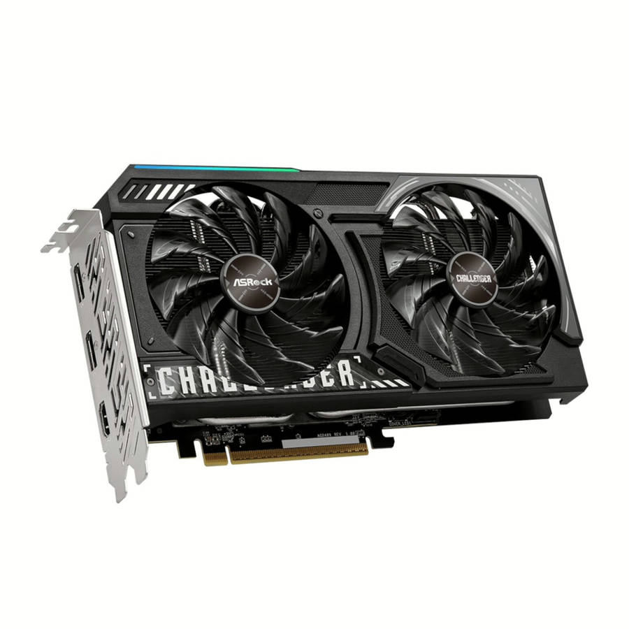 ASRock Radeon? RX 9060 XT Challenger 16GB OC Graphics Card (RDNA? 4, PCIe 5.0)