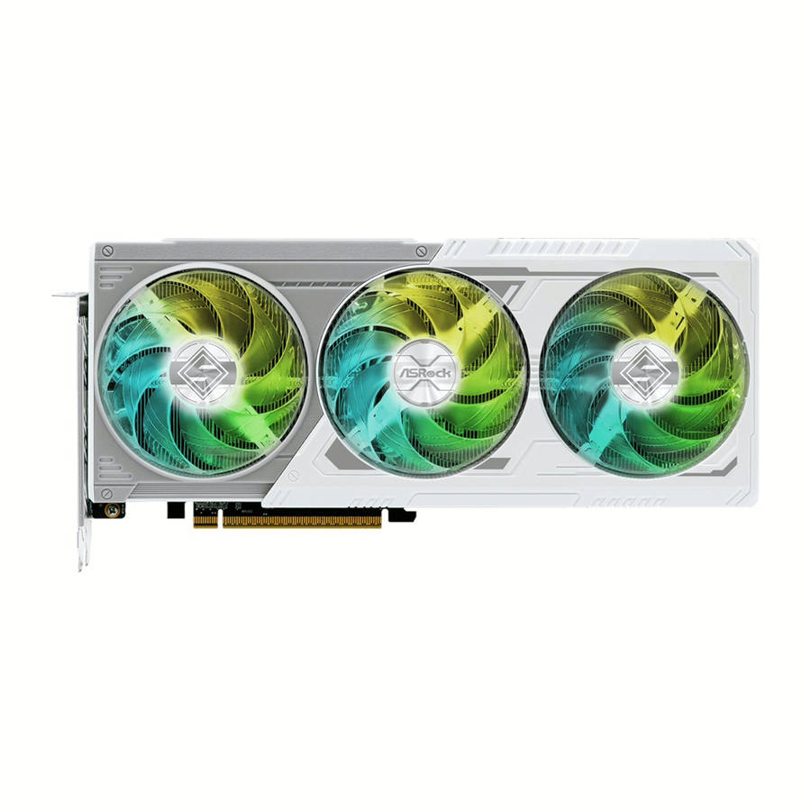 ASRock Radeon RX9060 XT Steel Legend 16G Graphics Card