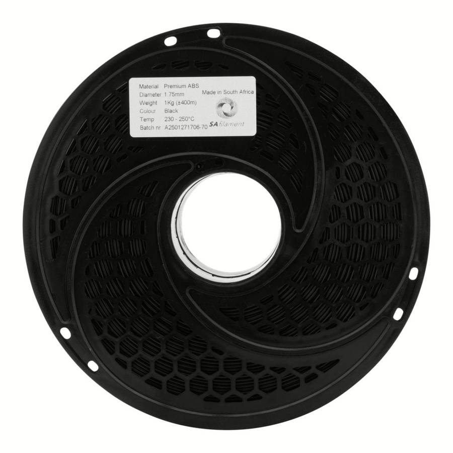 SA Filament ABS Premium Filament 1Kg - Black