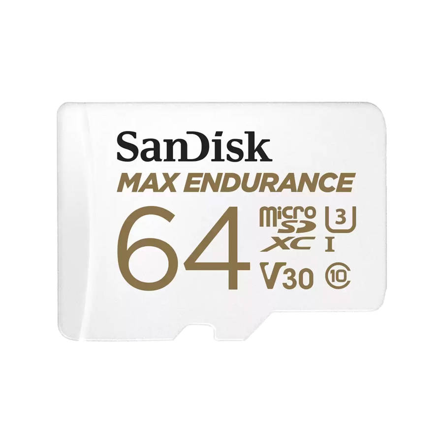 SanDisk Max Endurance 64GB MicroSDXC UHS-I Class 10 Memory Card