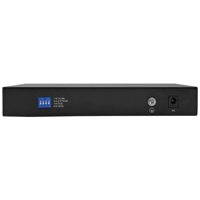 Scoop 10-port 96W Fast Ethernet AI PoE Network Switch