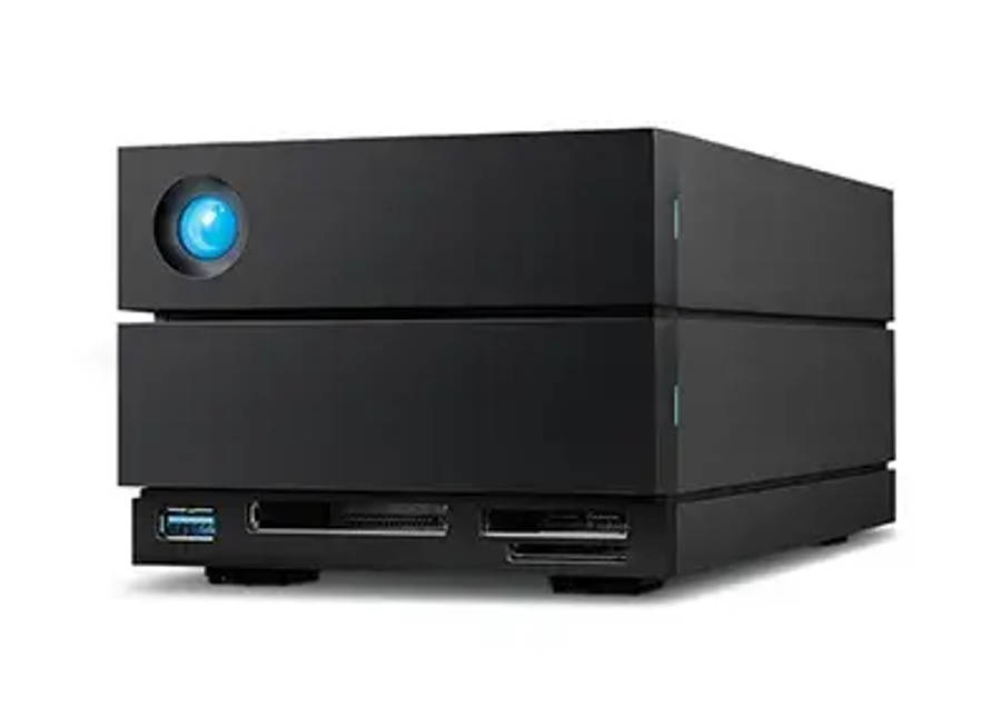Seagate LaCie 20TB 2big Dock 2-Bay Thunderbolt 3 RAID Array