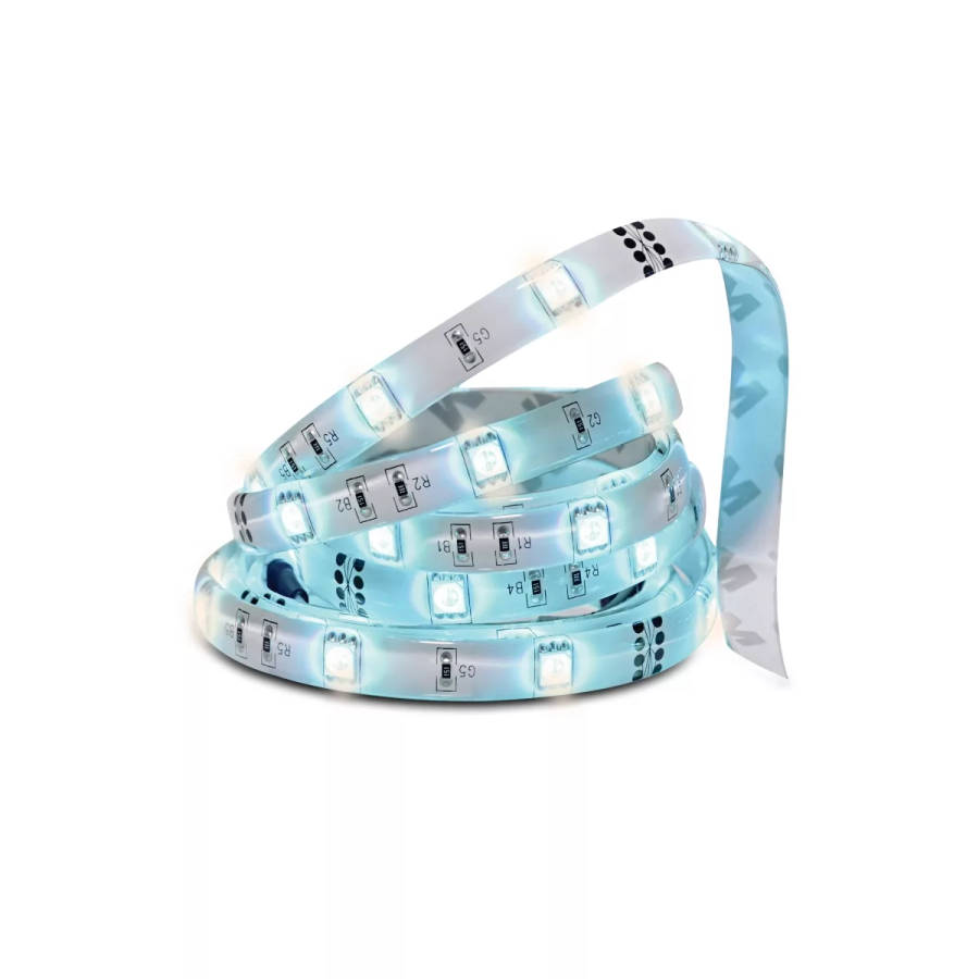 Switched RGB LED Strip Light Kit 3m