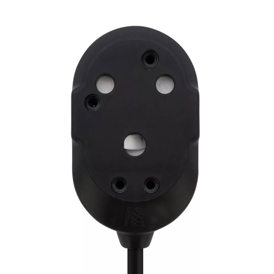 Switched Basics 10m Heavy Duty BTB Extension Cable 2 x 16A Socket - Black