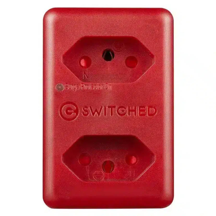 Switched 2-way High Surge Protection Network Router Safe Adapter
