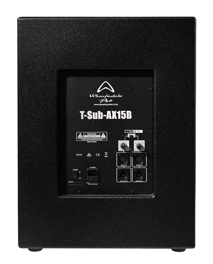 Wharfedale Wharfedale PRO - T-Sub-AX15B, 15" Active Subwoofer, 700w Continuous