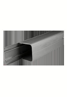 75x75mm Grey PVC Trunking, 3m length