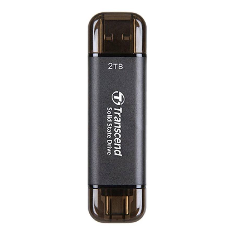 Transcend ESD310C 128GB Flash Drive Portable SSD Black