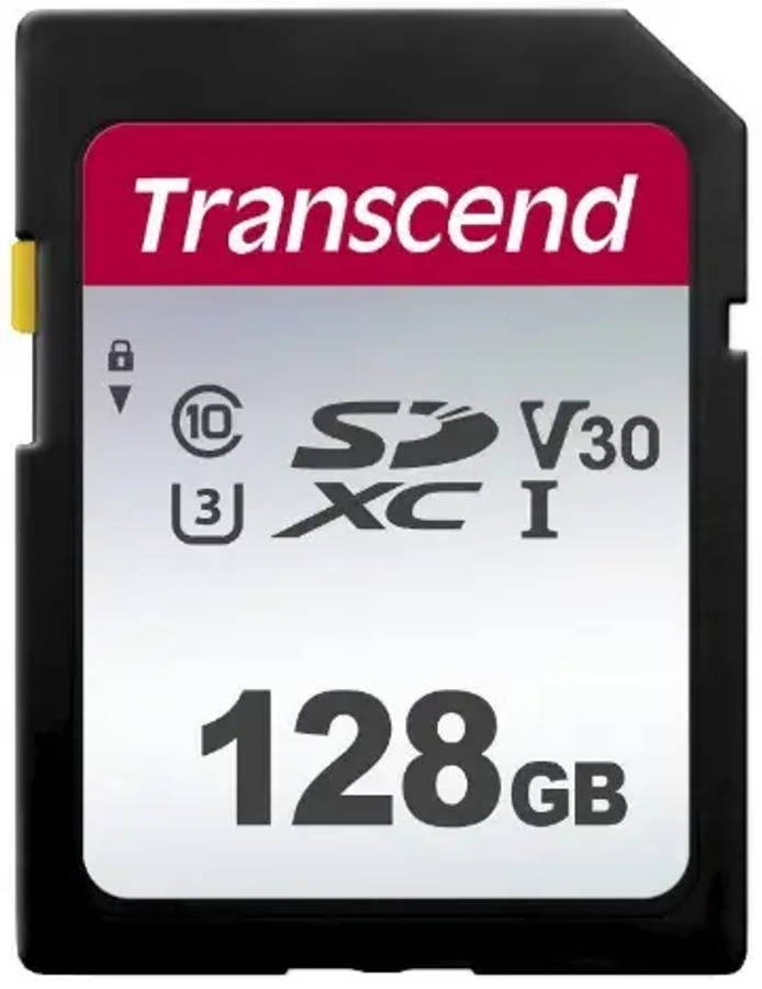 Transcend 300S 128GB SDXC UHS-I Flash Memory Card