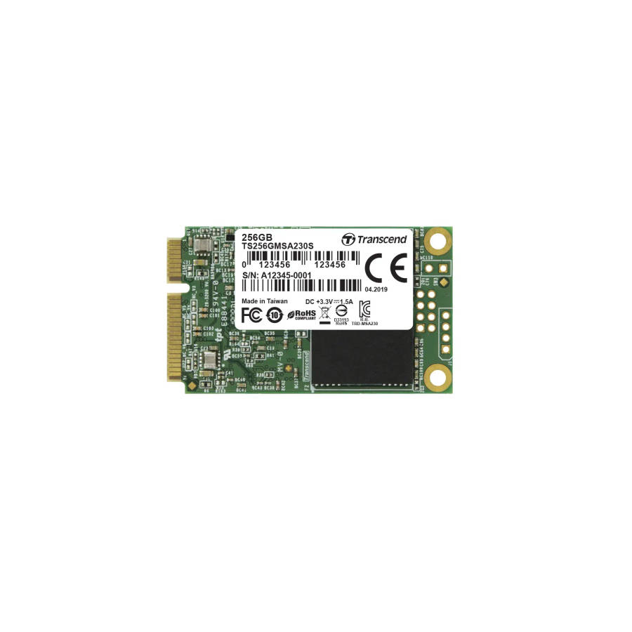 Transcend 2.5-inch 256GB mSATA Internal SSD